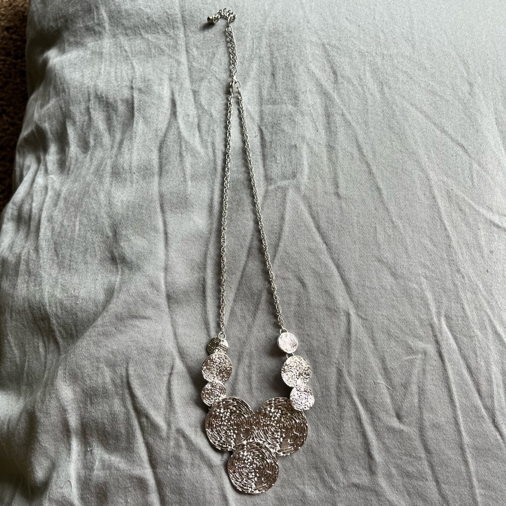 Funky Silver Necklace